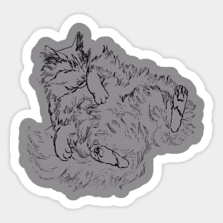 Insta cat design Sticker